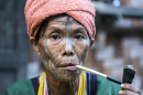 Muun Tribe Woman in Myanmar
