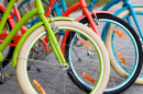 Colorful Bike Tires