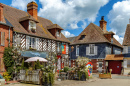 Half-Timbered Houses, Beuvron-En-Auge, France