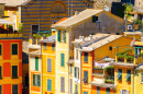 Colorful Houses in Portofino, Italy